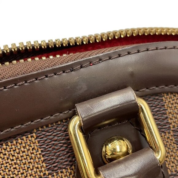 LOUIS VUITTON Trevi Size PM Damier Ebene Canvas Red N51997 - Picture 7 of 16